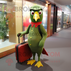 Olive Woodpecker mascotte...