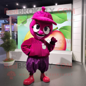 Magenta Apple mascotte...