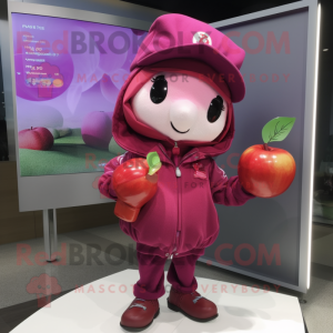 Magenta Apple mascotte...