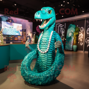 Blaugrüner Titanoboa...