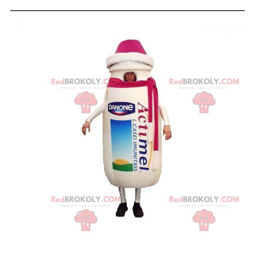 Mascote Actimel. Mascote da bebida de leite - Redbrokoly.com