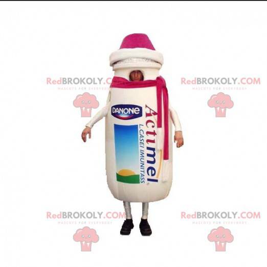 Mascota Actimel. Mascota de bebida de leche - Redbrokoly.com
