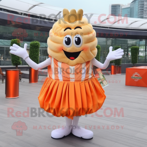 Peach French Fries maskot...