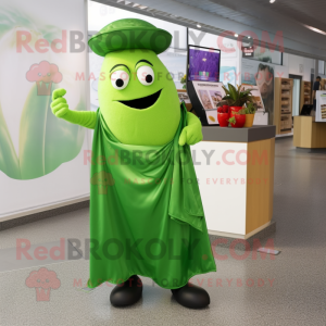 Green Pepper mascotte...