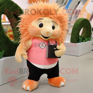 Peach Porcupine mascotte...