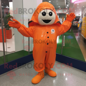Postava maskota Orange...