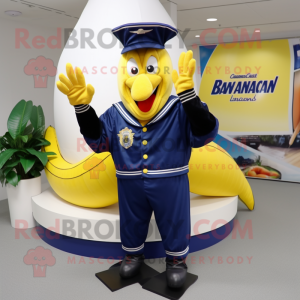 Navy Baa maskot kostume...