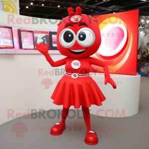 Red Momentum mascotte...