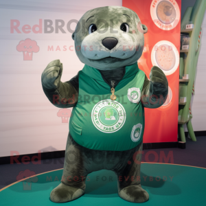 Forest Green Seal mascotte...