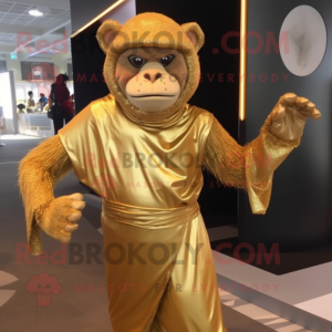 Gold Monkey mascotte...