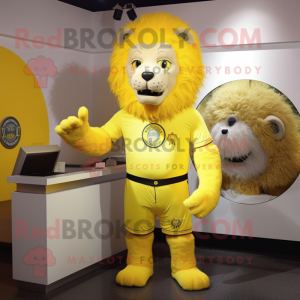 Citrongul Tamer Lion maskot...