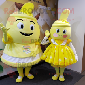 Citrongul chokolade maskot...