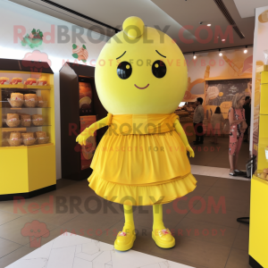 Citrongul chokolade maskot...