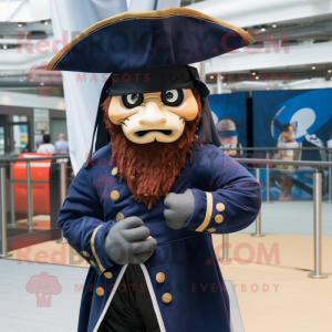 Navy Pirate mascotte...