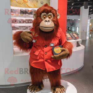  Orangutan mascotte...