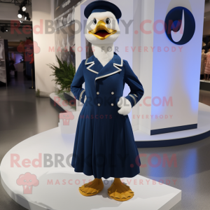 Navy Goose mascotte kostuum...