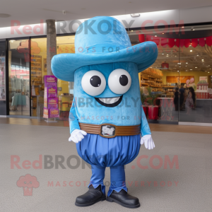 Sky Blue Tacos maskot...