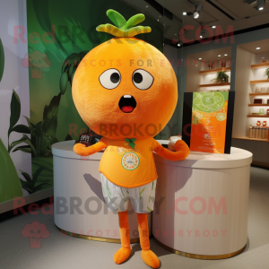 Orange Melon mascotte...