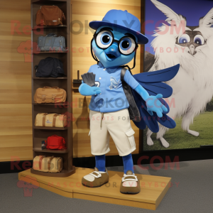 Blue Blue Jay mascotte...