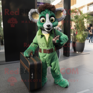 Green Lemur mascotte...