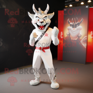 White Devil mascotte...