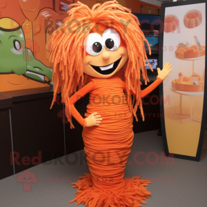 Orange Spaghetti maskot...