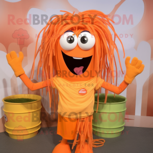 Orange Spaghetti maskot...