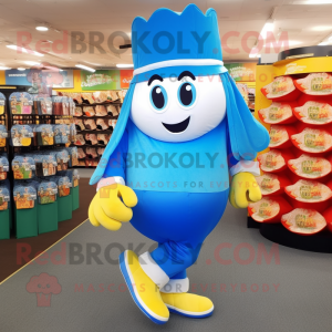 Personagem de traje de...