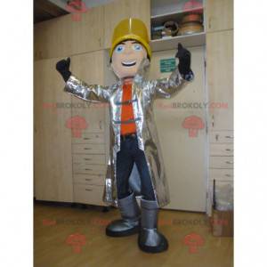 Metallurgist maskot. Techno maskot - Redbrokoly.com