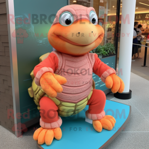 Peach Turtle mascotte...