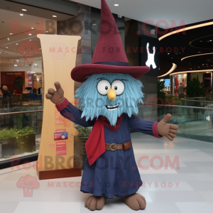 Maroon Witch S Hat mascotte...