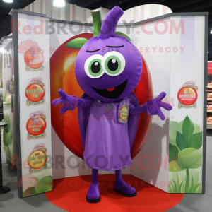 Purple Tomato mascotte...