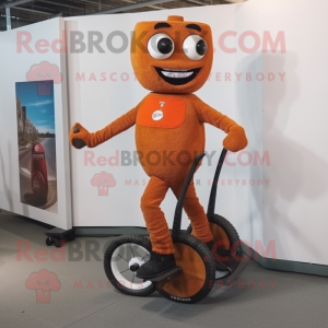 Rust Unicyclist maskot...