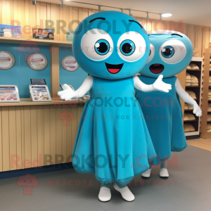 Cyan Bagels mascotte...