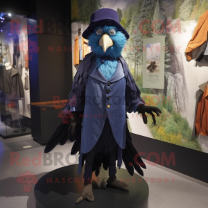 Blue Crow maskot drakt...