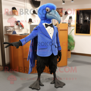 Blue Crow maskot kostume...