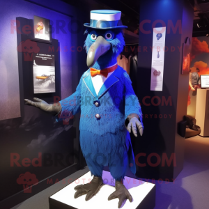 Blue Crow maskot kostume...