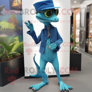 Cyan Geckos mascotte...