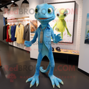 Cyan Geckos mascotte...