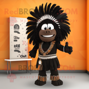 Black Chief mascotte...