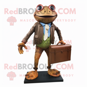 Rust Frog mascotte kostuum...