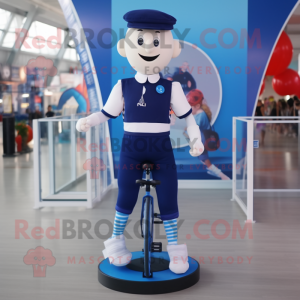 Navy Unicyclist mascotte...