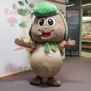 Olive Potato maskot drakt...