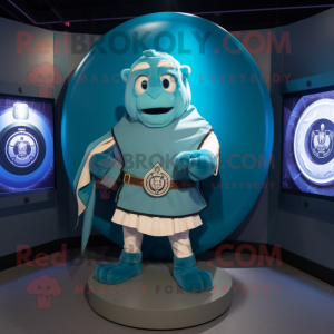 Blue Celtic Shield maskot...