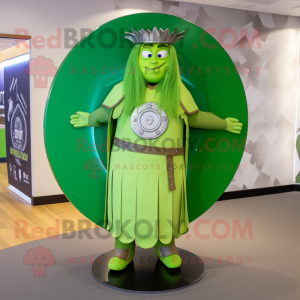 Lime Green Celtic Shield...