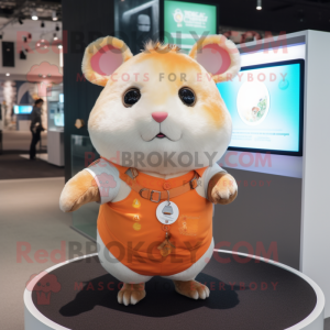 Peach Hamster mascotte...