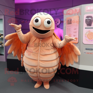 Peach Trilobite mascotte...