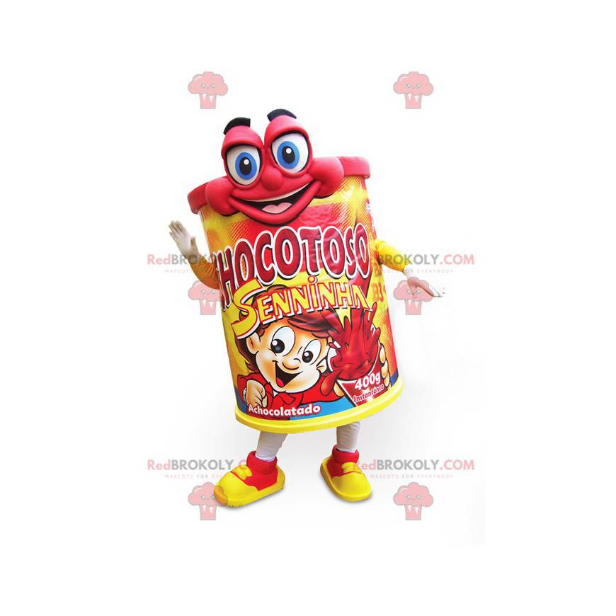 Mascot Chocotoso bebida de chocolate - Redbrokoly.com