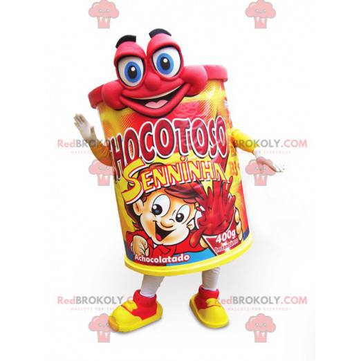 Mascote Chocotoso chocolate - Redbrokoly.com