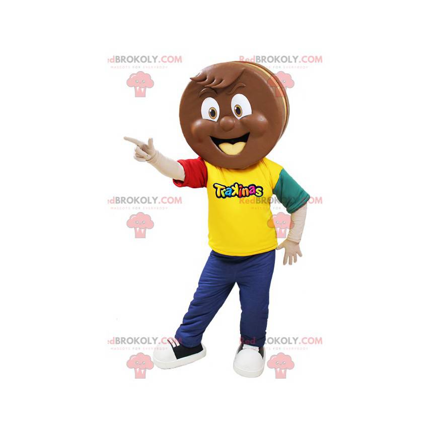 Trakinas maskot for sjokoladekake - Redbrokoly.com